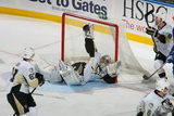 Marc-Andre Fleury, Sidney Crosby, Pascal Dupuis