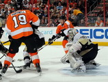 Scott Hartnell, Claude Giroux, Marc-Andre Fleury