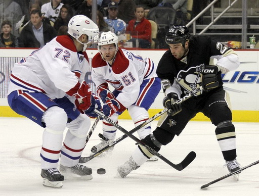 Erik Cole, David Desharnais, Steve Sullivan