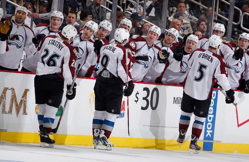 Paul Stastny, Matt Duchene, Shane O'Brien