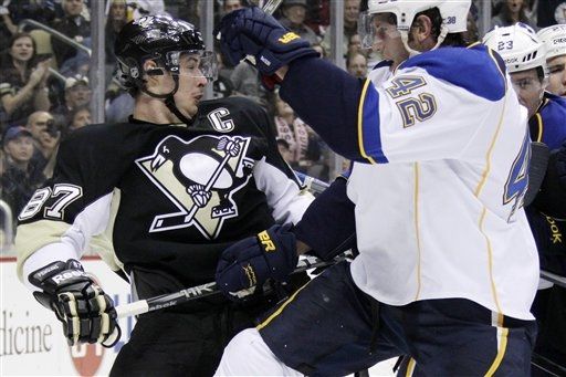 Sidney Crosby, David Backes