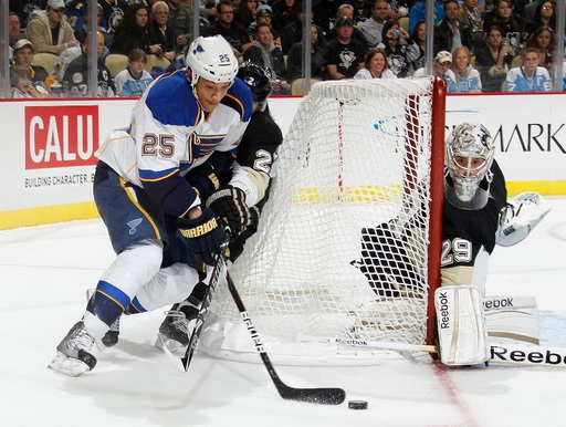 Chris Stewart, Matt Niskanen, Marc-Andre Fleury