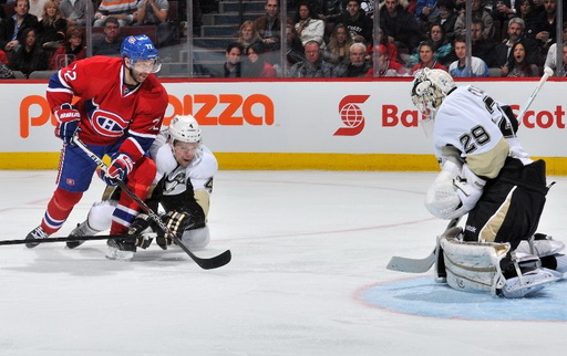 Mathieu Darche, Zbyněk Michálek, Marc-Andre Fleury