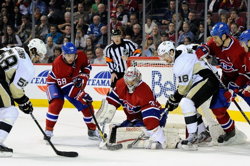 Kristopher Letang, Yannick Weber, Carey Price, James Neal, Hal Gill