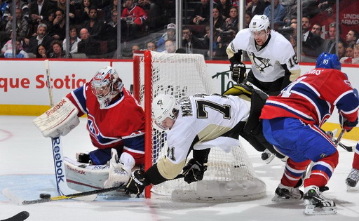 Carey Price, Evgeni Malkin, James Neal, David Desharnais