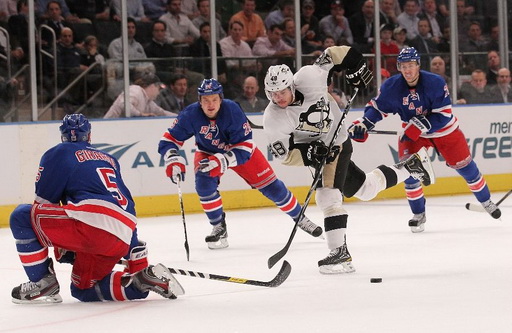 Dan Girardi, Ruslan Fedotenko, Tyler Kennedy