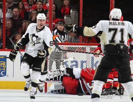 Pascal Dupuis, Evgeni Malkin