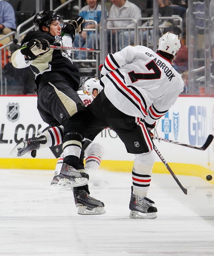 Simon Despres, Brent Seabrook