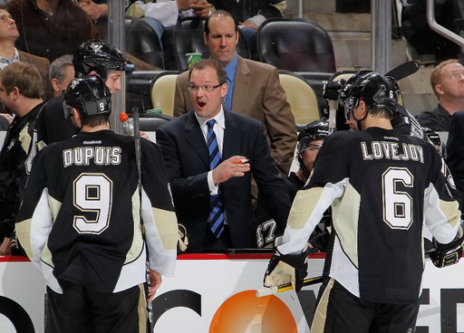 Pascal Dupuis, Dan Bylsma, Ben Lovejoy