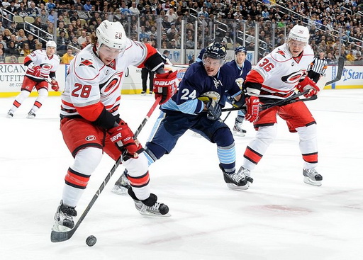 Justin Faulk, Matt Cooke, Jussi Jokinen