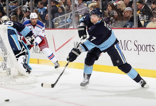 Marc-Andre Fleury, Michael Rupp, Paul Martin