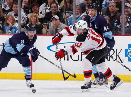 Pascal Dupuis, Steven Zalewski, Brooks Orpik