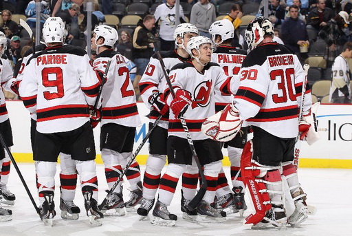 Mattias Tedenby, Martin Brodeur, New Jersey Devils