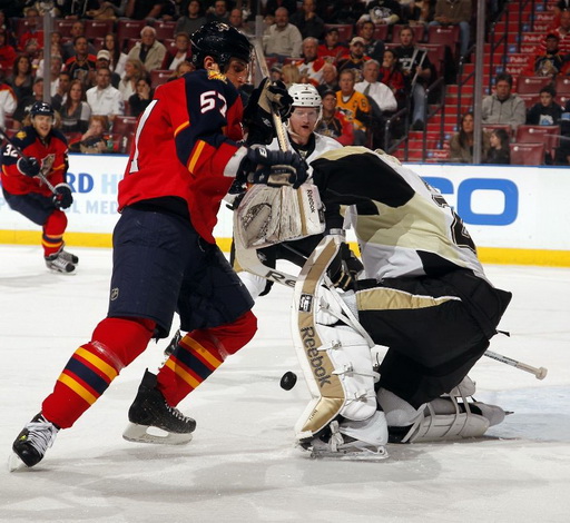 Marcel Goc, Paul Martin, Marc-Andre Fleury