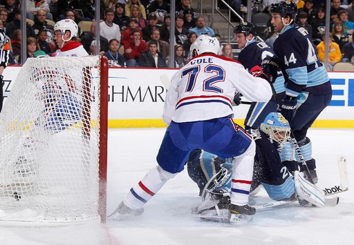 Erik Cole, Marc-Andre Fleury, Matt Cooke, Brooks Orpik