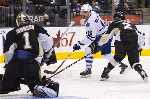 Brent Johnson, Clarke MacArthur, Matt Niskanen