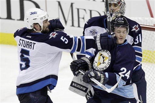 Mark Stuart, Matt Cooke, Ondřej Pavelec