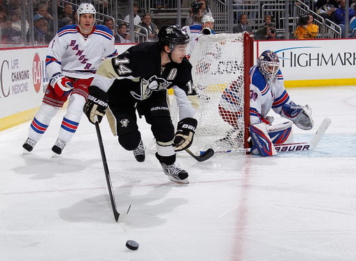 Dan Girardi, Chris Kunitz, Henrik Lundqvist