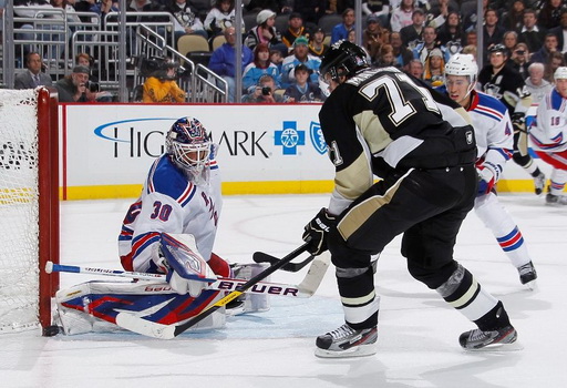 Henrik Lundqvist, Evgeni Malkin, Michael Del Zotto