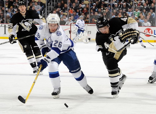 Arron Asham, Martin St. Louis, Zbyněk Michálek