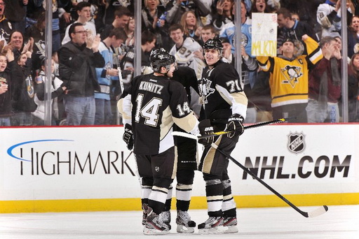 Chris Kunitz, Evgeni Malkin