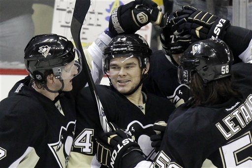 Paul Martin, Chris Kunitz, Kristopher Letang