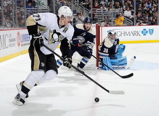 Evgeni Malkin, Derick Brassard, Curtis Sanford