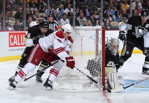 Zbyněk Michálek, Boyd Gordon, Marc-Andre Fleury, Evgeni Malkin