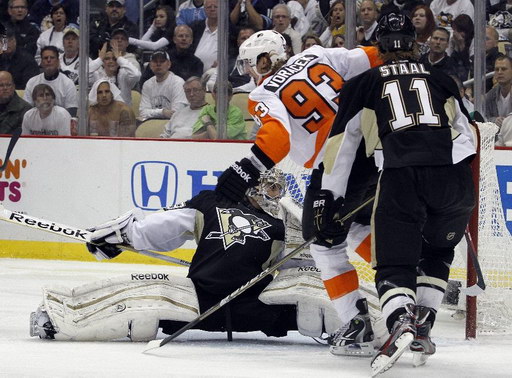 Marc-Andre Fleury, Jakub Voráček, Jordan Staal