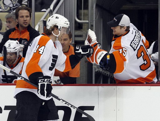 Sean Couturier, Sergei Bobrovsky