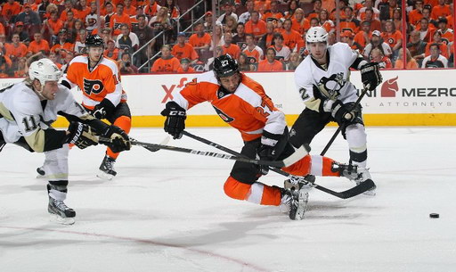 Jordan Staal, Maxime Talbot, Matt Niskanen