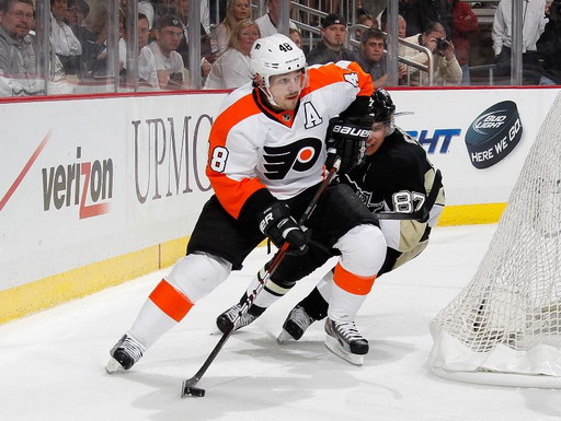 Daniel Briere, Sidney Crosby