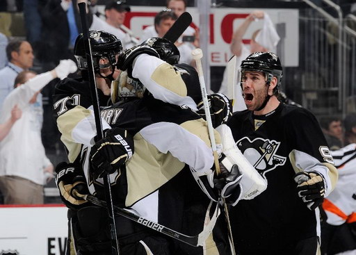 Evgeni Malkin, Marc-Andre Fleury, Pascal Dupuis