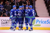 Daniel Sedin, Henrik Sedin, Alexandre Burrows, Keith Ballard, Chris Tanev