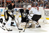 Arron Asham, Marc-Andre Fleury, Krys Barch