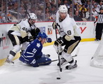 Tyler Kennedy, Jake Gardiner, Pascal Dupuis