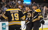 Tyler Seguin, Joe Corvo, Patrice Bergeron