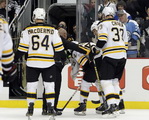 Lane MacDermid, Adam McQuaid, Zdeno Chára