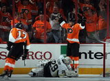 Wayne Simmonds, Marc-Andre Fleury, Claude Giroux