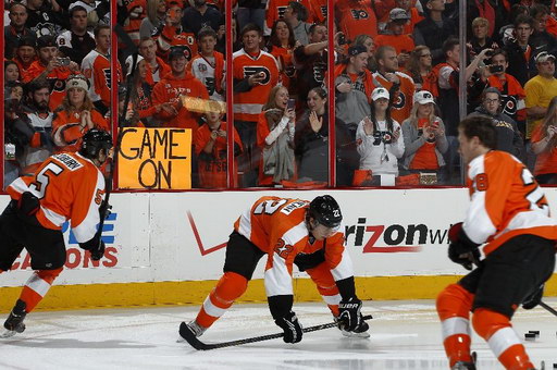 Braydon Coburn, Luke Schenn, Claude Giroux