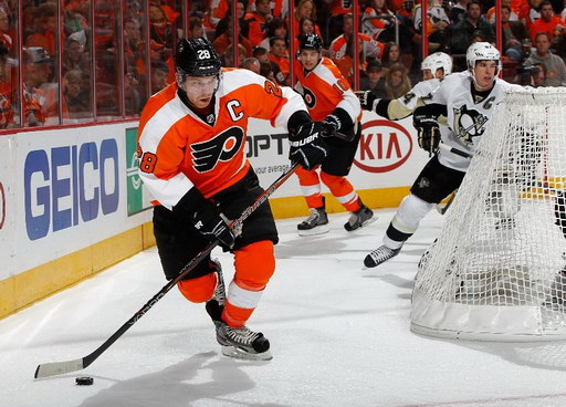 Claude Giroux, Brayden Schenn, Sidney Crosby