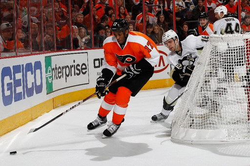 Wayne Simmonds, Brandon Sutter