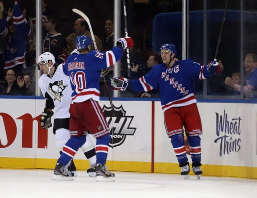 Brandon Sutter, Marián Gáborík, Ryan Callahan