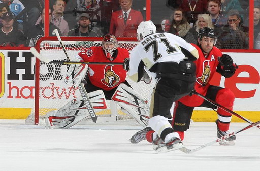 Craig Anderson, Evgeni Malkin, Chris Phillips