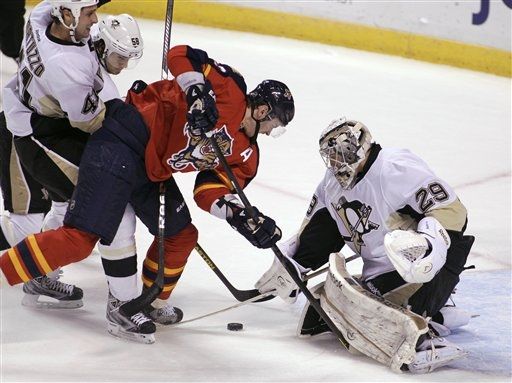 Robert Bortuzzo, Tomáš Kopecký, Marc-Andre Fleury