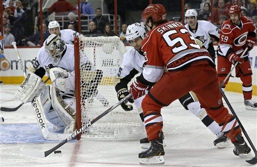 Marc-Andre Fleury, Jeff Skinner, Deryk Engelland