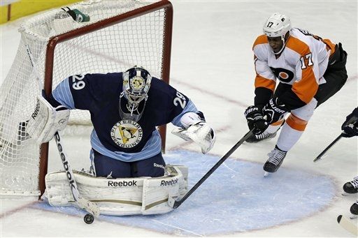 Marc-Andre Fleury, Wayne Simmonds