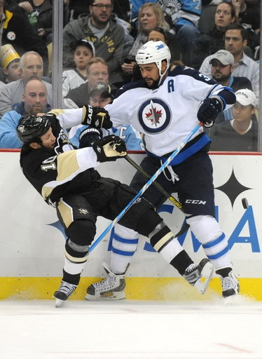 Brenden Morrow, Dustin Byfuglien