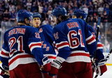 Derek Stepan, Marc Staal, Rick Nash