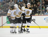 Johnny Boychuk, David Krejci, Milan Lucic